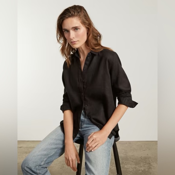 Everlane The Linen Relaxed Shirt - Picture 4 of 16